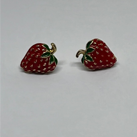 Jewelry - Earrings‎ Strawberry